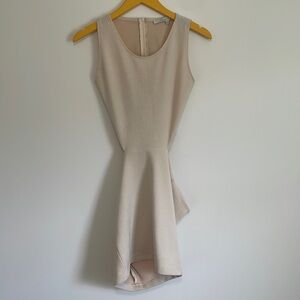 [Lovers + Friends] Open Back Taupe Mini Dress